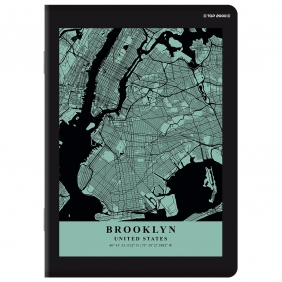 Zeszyt Top 2000 Basic A5/96k kratka z marginesem, 1 szt