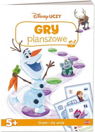 Disney Uczy. Kraina lodu. Gry planszowe