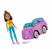 Barbie. On The Go pojazd z lalką 4
