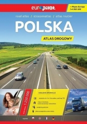Atlas Drogowy EuroPilot. Polska 1:250 000 niebiesk - praca zbiorowa