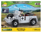 Cobi: Mała Armia WWII. VW Kübelwagen typ 82 - samochód osobowo-terenowy (2187)