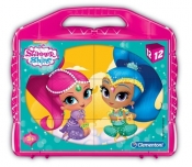 Klocki obrazkowe Shimmer and Shine 12 (41187) - Opracowanie zbiorowe