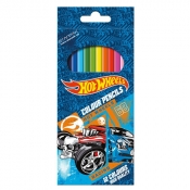 Kredki ołówkowe 12 kolorów Hot Wheels