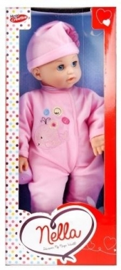Lalka 40 cm Bobas Nella z akcesoriami