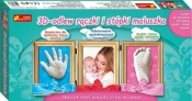 3D odlew rączki i stópki maluszka