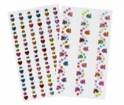 Kryształki samoprzylepne MIX