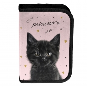 Piórnik jednokomorowy - Black Cat