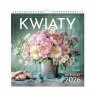 Kalendarz ścienny kwadrat - Kwiaty