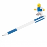 LEGO, Długopis żelowy z minifigurką - Niebieski (52600)