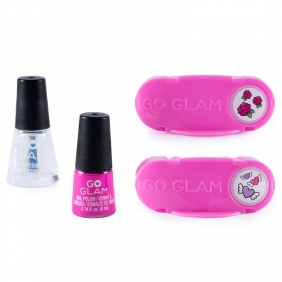 Go Glam - Duży zestaw uzupełniający do manicure