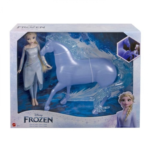Lalka Frozen Kraina Lodu Elsa i Nokk zestaw (HLW58)