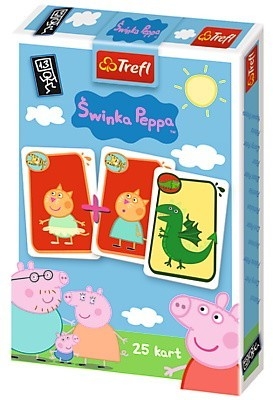 Karty Piotruś Świnka Peppa Display 20 szt. (08277a)