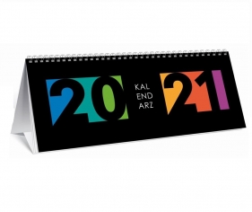 Kalendarz 2021 biurkowy, poziomy, WTV