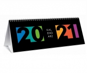 Kalendarz 2021 biurkowy, poziomy, WTV