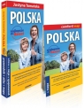 Polska. Najlepsze dla dzieci przewodnik + atlas + mapa Tomańska Justyna