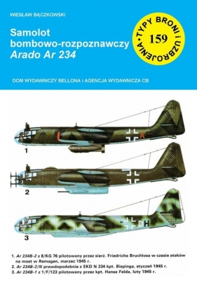 Samolot bombowo-rozpoznawczy Arado Ar 234 - Bączkowski Wiesław