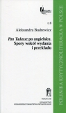 Pan Tadeusz po angielsku Spory wokół wydania i przekładu Budrewicz Aleksandra