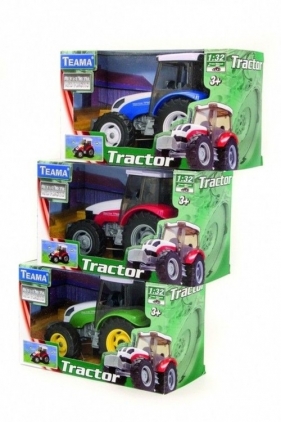 Teama Traktor 1:32 ver1 czerwony (60072)