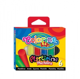 Plastelina Colorino Kids, 6 kolorów (13871PTR)