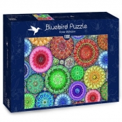 Bluebird Puzzle 1000: Kolorowe rozety (70487)