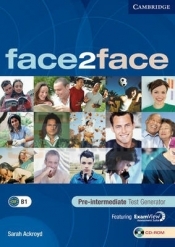 face2face Pre-Int Test Generator CDROM - Gillie Cunningham