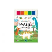 Maluj paluszkiem Dinozaury - Opracowanie zbiorowe