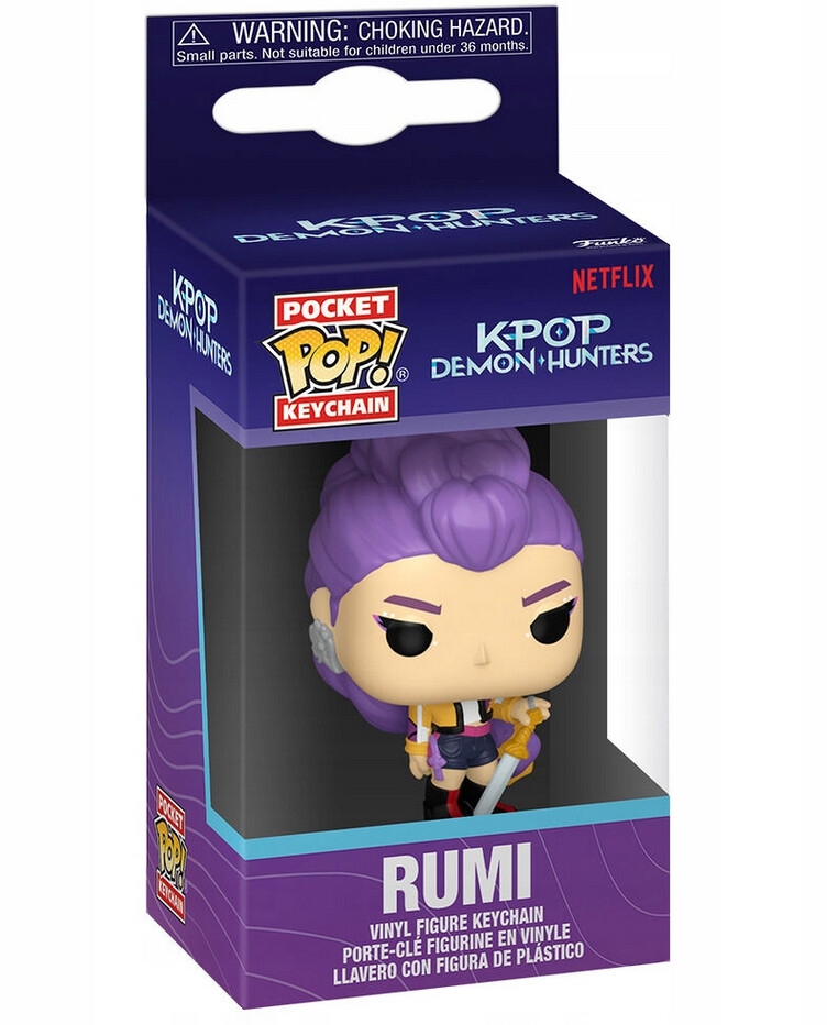 Funko POP K-POP Demon Hunters. Brelok. Rumi