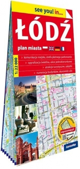 See you! in... Łódź 1:22 000 plan miasta - Opracowanie zbiorowe