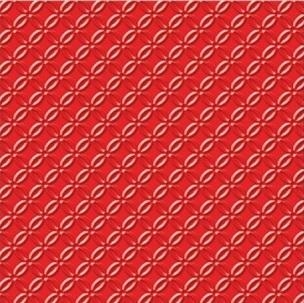 Serwetki Nowoczesne inspiracje czerwone 33x33cm