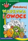 Zakręcone kolory. Pokoloruj warzywa i owoce praca zbiorowa