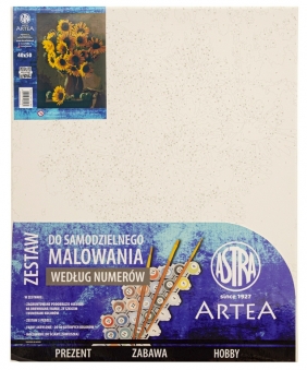 Malowanie po numerach 40x50cm ASTRA ARTEA - Słoneczniki (801022901)