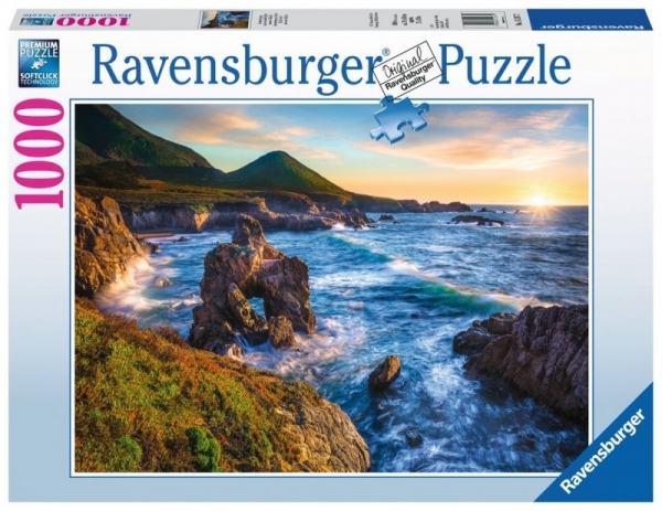 Puzzle 1000: Zachód słońca nad oceanem (152872)