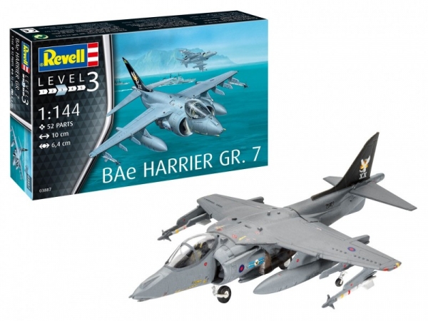 Model plastikowy BAE Harrier GR.7 (03887)