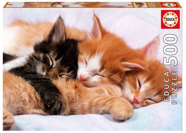 Puzzle 500 elementów Kittens (17087)