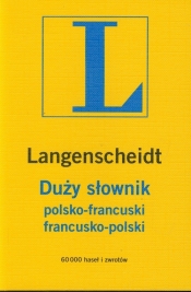 Duży słownik polsko francuski francusko polski
