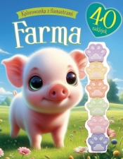Kolorowanka z flamastrami. Farma - Opracowanie zbiorowe