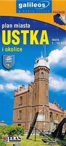 Plan miasta - Ustka i okolice (Rowy) 1:10 000 - Opracowanie zbiorowe