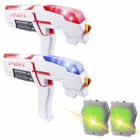 Laser X: Pistolet na podczerwień - zestaw podwójny (LAS88016)
