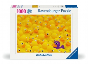 Ravensburger, Puzzle Challenge 1000: Kaczuszki (12000587)