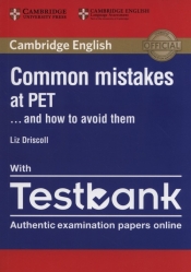 Common Mistakes at PET with Testbank - Driscoll Liz