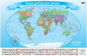 Świat Polityczny podkładka na biurko i pod mysz dla dzieci