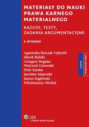 Materiały do nauki prawa karnego materialnego - Barczak-Oplustil Agnieszka, Bielski Marek, Bogdan Grzegorz