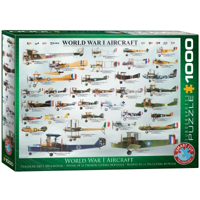 Puzzle 1000World War I Aircraft 6000-0087