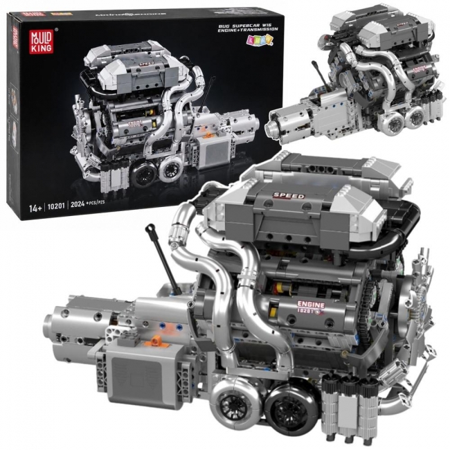 <img src='https://webimage.pl/pics/873/1/d5907990201873.jpg' style='height:440px' /> Klocki konstrukcyjne Silnik V8 skrzynia biegów