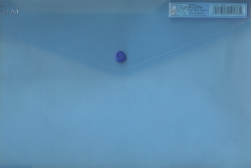 Teczka kopertowa A4 Snopake Polyfile  niebieska