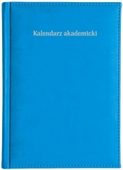 Kalendarz akad. 2023/24 A5 tyg. Vivella niebieski
