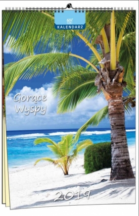 Kalendarz 2019 7 Planszowy Gorące Wyspy EV-CORP