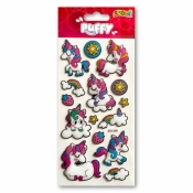 Naklejki puffy Unicorns