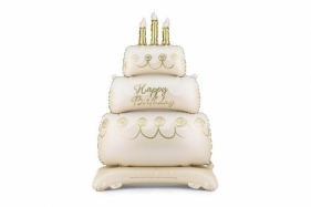 Stojący balon foliowy Tort 70x100cm