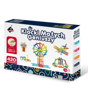 Klocki małych geniuszy. Patyki - 420 el.